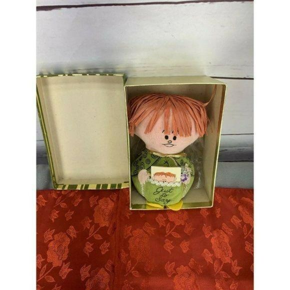 Dolly Gram Just to Say Happy Anniversary Figure western union Doll Vintage - Picture 4 of 11